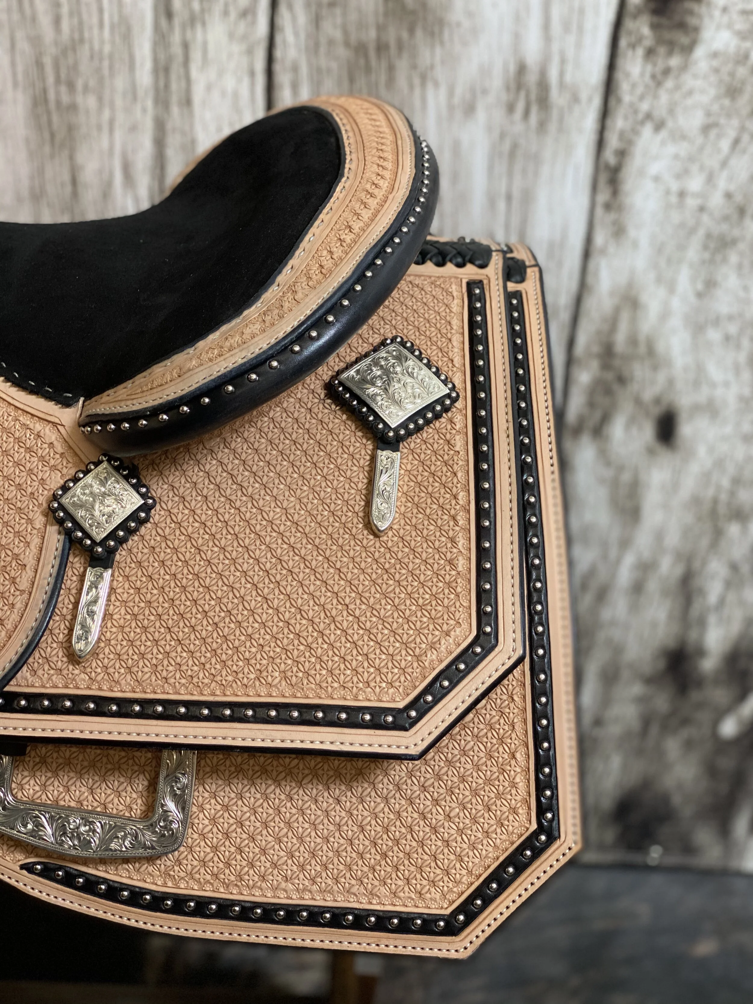 B20-236 Silver Show Saddles — Bob's Custom Saddles